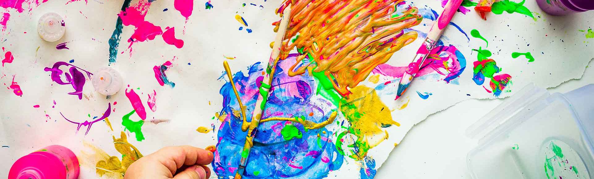 Benefícios da arte para crianças