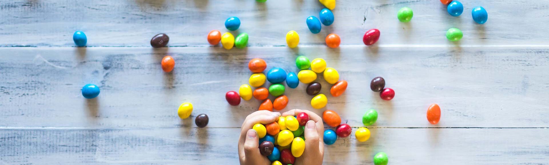 Gosto de doces por crianças