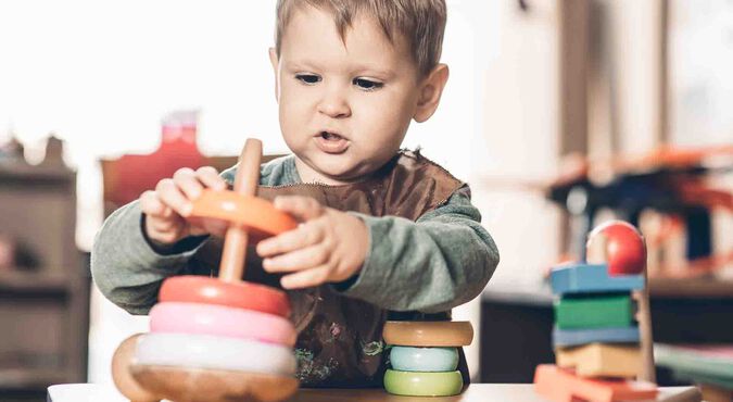 Bebê brincando