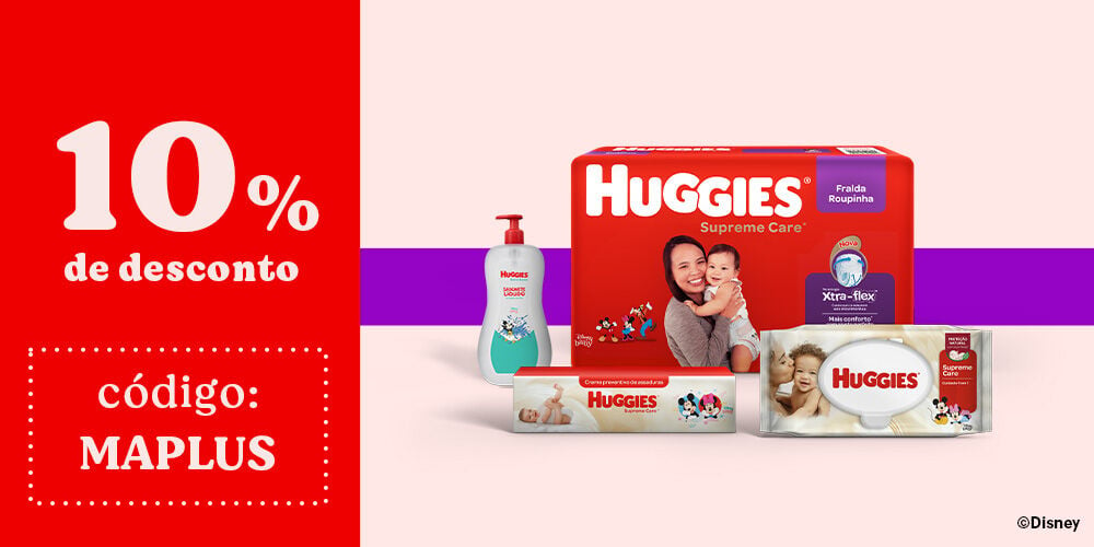 Cupom de Desconto para produtos Huggies Supreme Care.