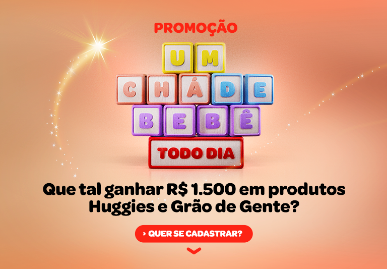 Promoção Um Chá de Bebê Todo Dia Huggies Brasil