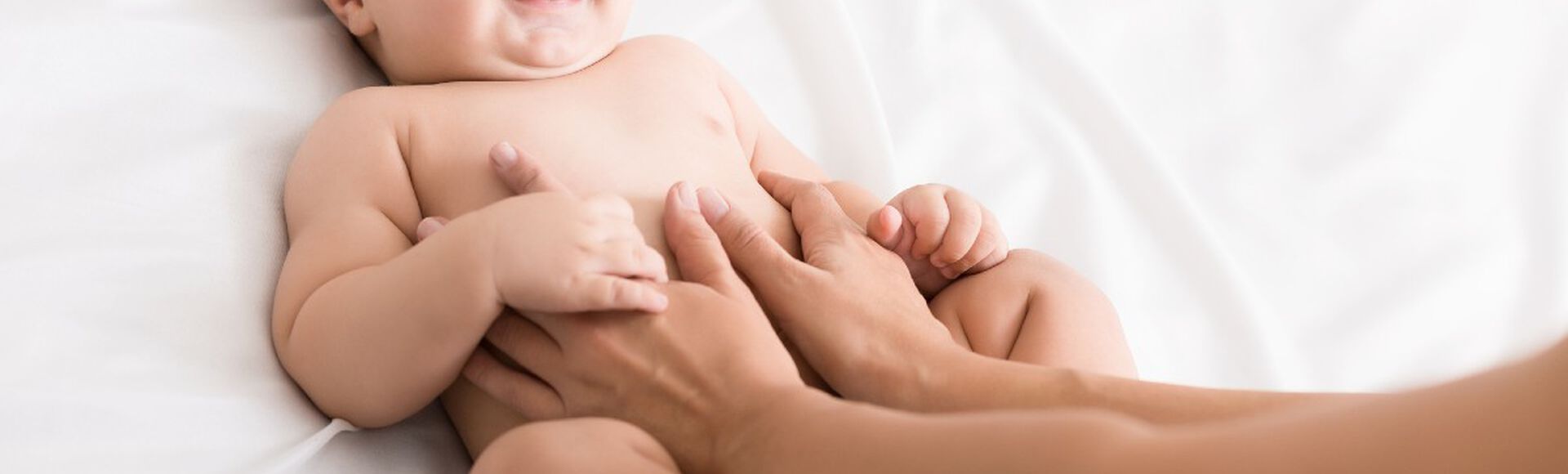 Massagem em bebe