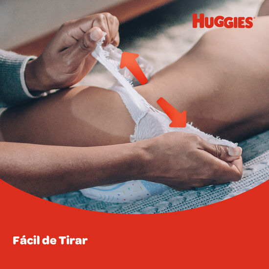 Kit Fralda Huggies Roupinha M com Lenço Umedecido