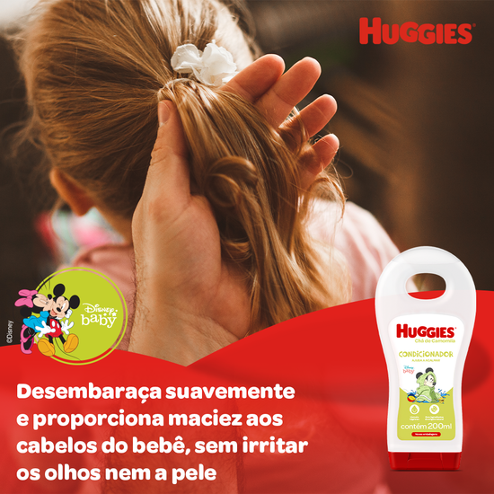 Kit Hora do Banho Huggies Camomila Premium