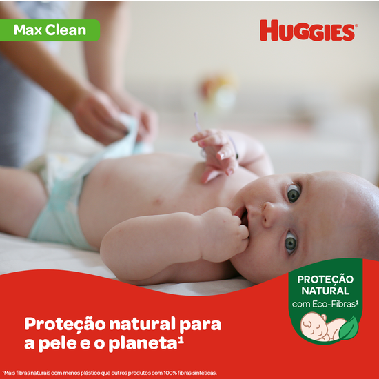 Lenço Umedecido Huggies Max Clean - 48 unidades