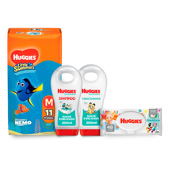 Kit Verão Huggies Completo M