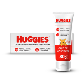 Creme Preventivo de Assaduras Huggies 80 g. Pele Protegida