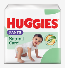 Fralda Huggies Natural Care XG - 24 fraldas