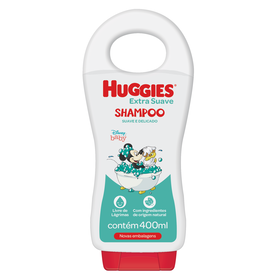 Shampoo Huggies Extra Suave Leve 400ml Pague 350ml