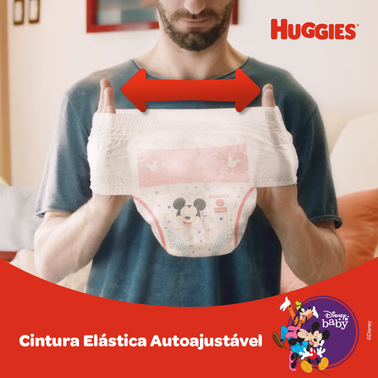 Kit Fralda Huggies Roupinha XXG com Lenço Umedecido