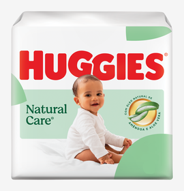 Fralda Huggies Natural Care G - 28 fraldas