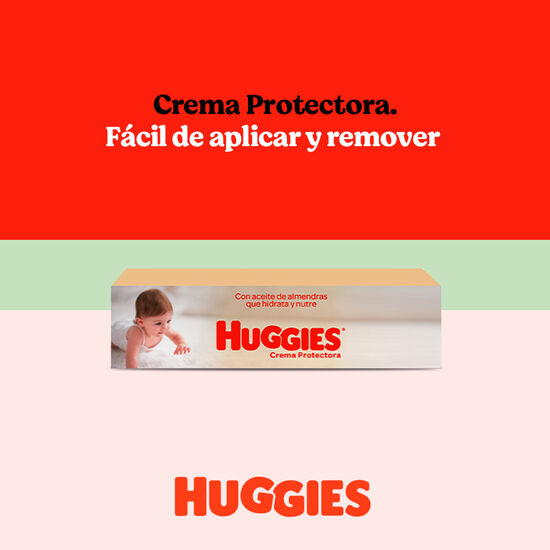 Crema Protectora Huggies Con Aceite De Almendras X 80 Gr