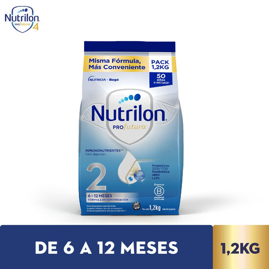 Leche Nutrilon 2 En Polvo Profutura Pouch X 1,2 Kg