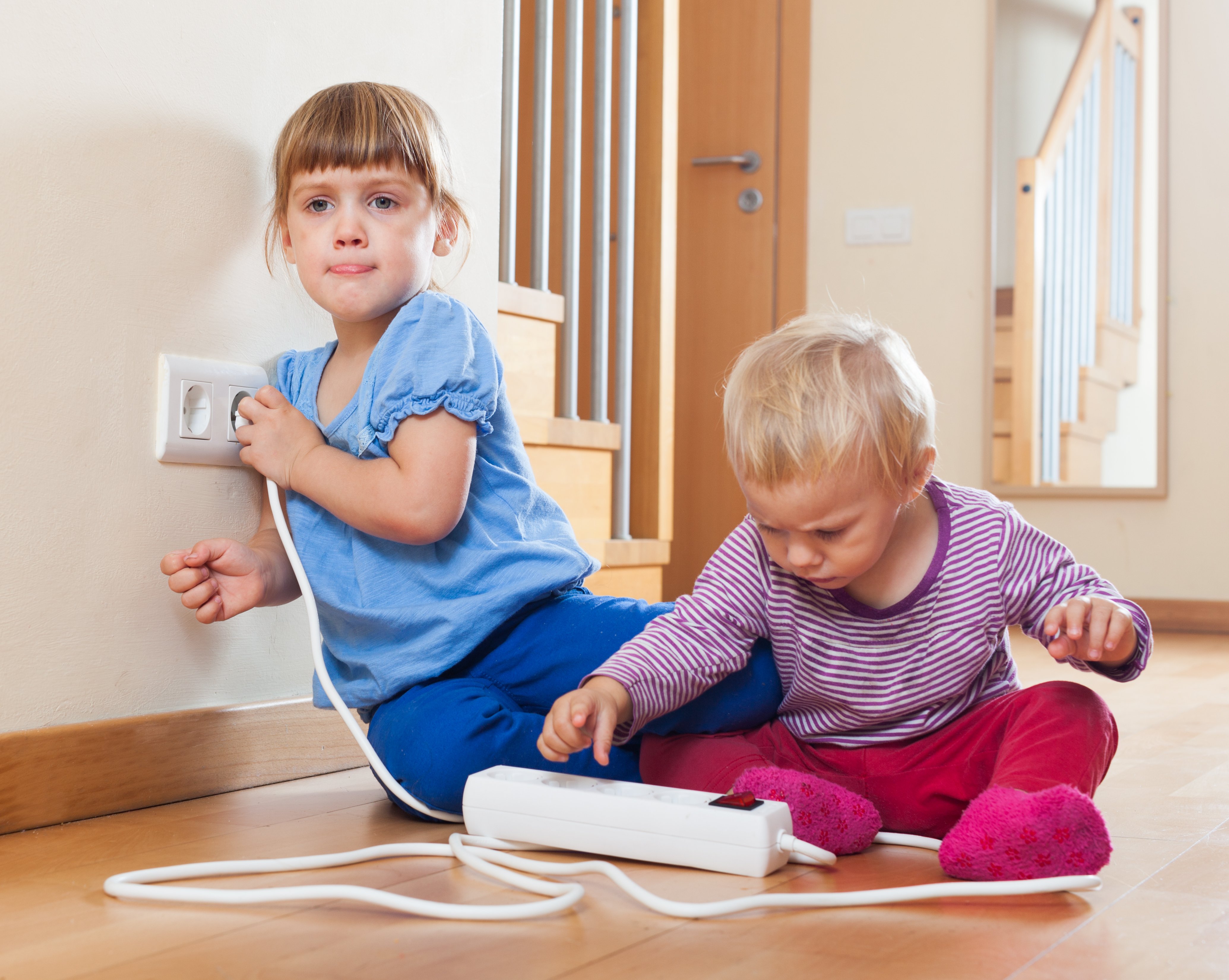 Aplicando todas as regras de prevenção de acidentes em casa