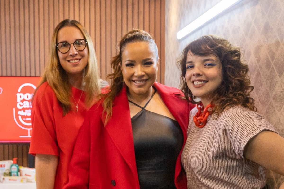 Podcast mais abraços: Dani Arrais, Renata Dominguez e Stella Wilderom